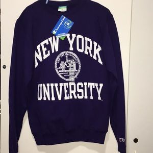 NEW WITH TAG NYU Crewneck